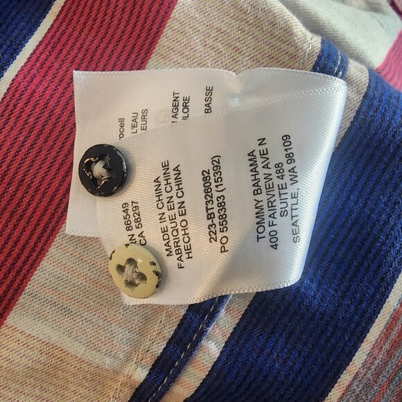 Tommy Bahama Shirt Mens 2XL Multicolor Plaid Button Up Long Sleeve Cotton Tencel - Picture 9 of 12